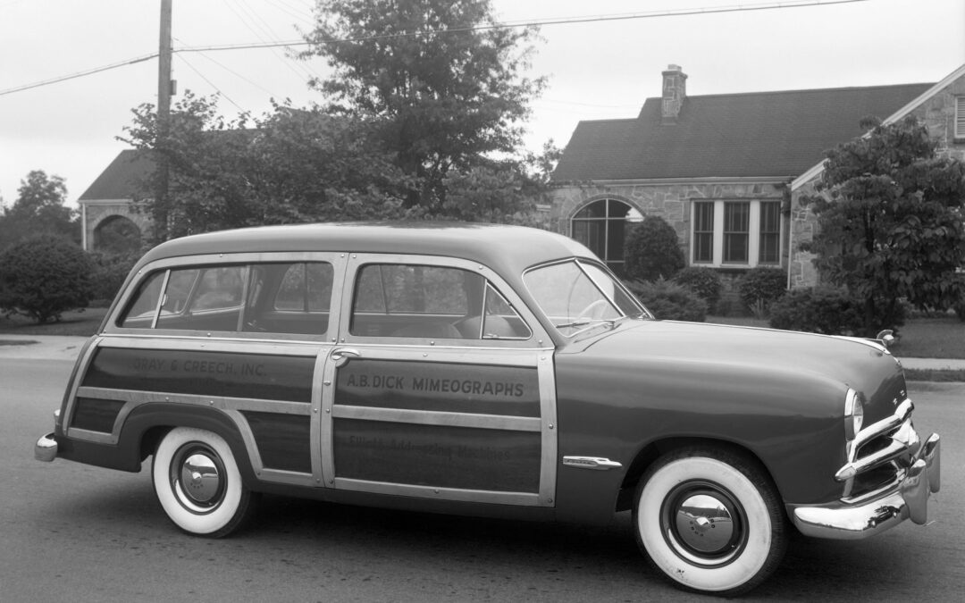 Gray and Creech service vehicle in 1949